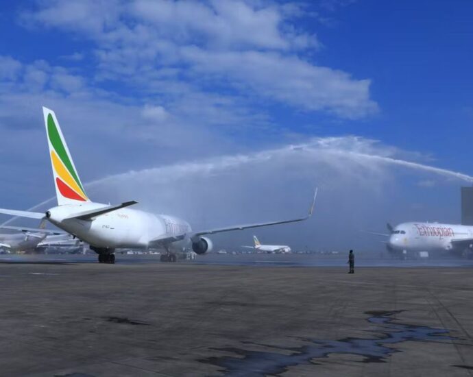 Ethiopian Airlines shows off its first Boeing 767 freighter conversion