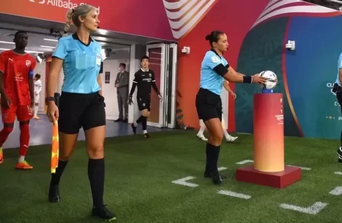 World Cup Qatar 2022: Women referees make history