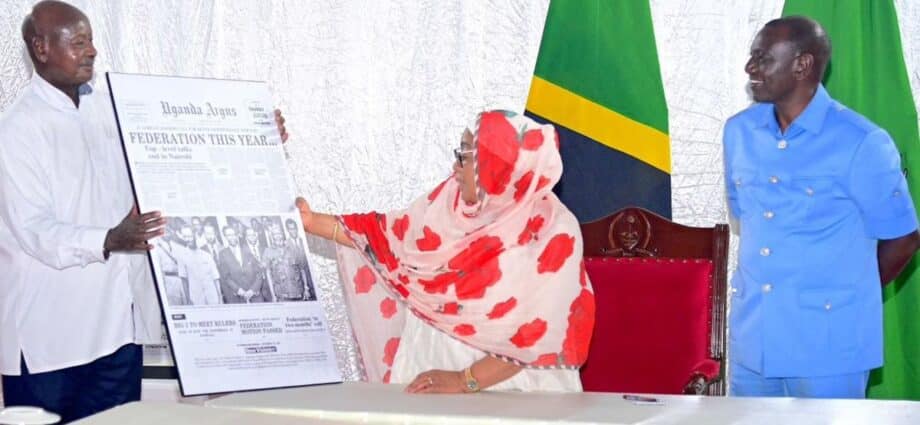 President Samia hosts meeting in Zanzibar to find EAC integration bearing