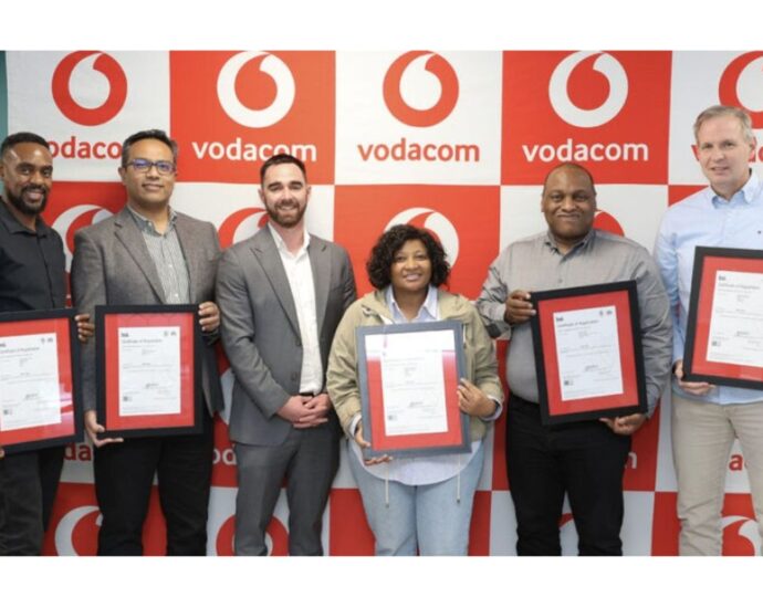 Vodacom gets ISO certification for energy efficiency