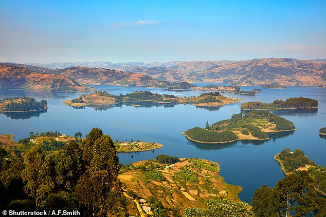 'I want to relax for my last few days so head to Lake Bunyonyi (pictured above), known for its peace and bird-watching,' notes Alice