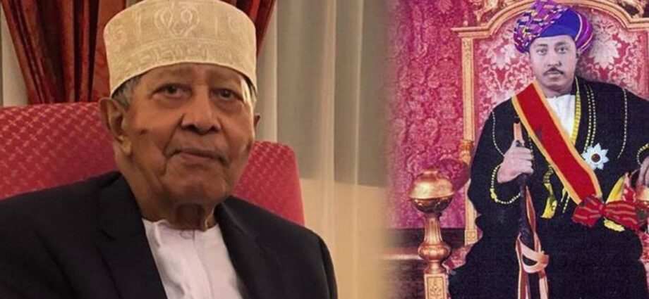 Last reigning Sultan of Zanzibar Sayyid Jamshid bin Abdullah dies at 95 years old in Oman