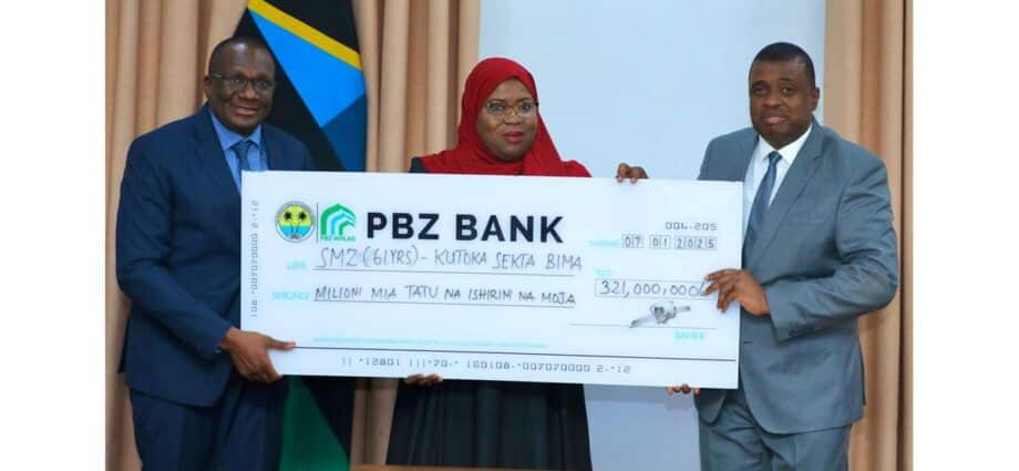 Insurance Sector donates Sh321 million to boost Zanzibar revolution celebrations