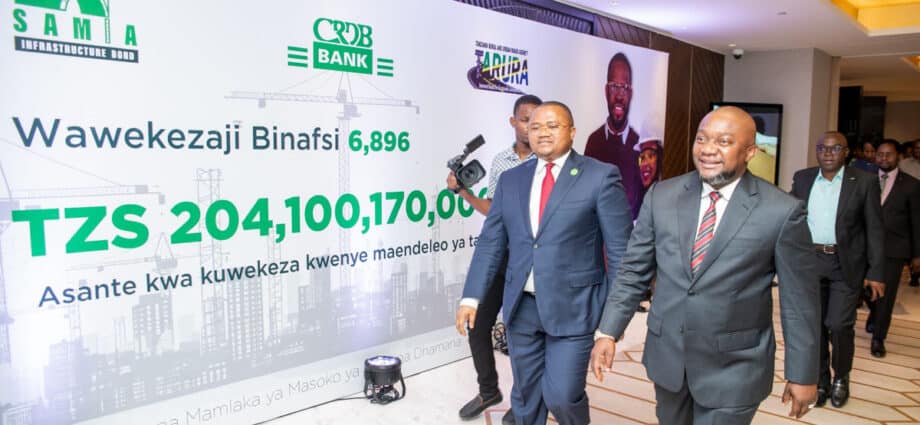 CRDB Bank’s infrastructure bond generates Sh323 billion