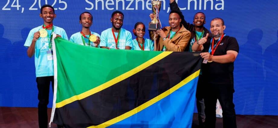 Tanzanian students shine in China at global ICT competition